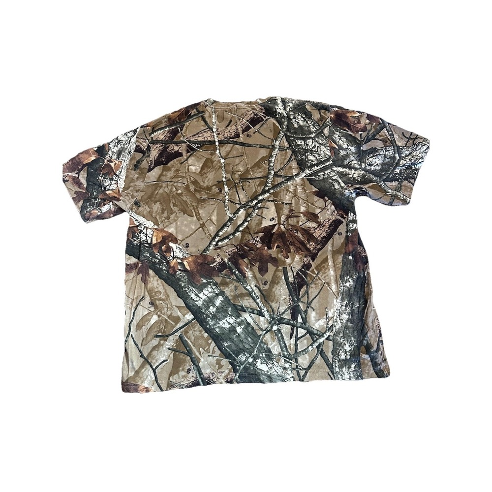 Outfitters Ridge Pocket T Shirt Mens L Camo‎ Fusion 3D Hunting Short Sleeve